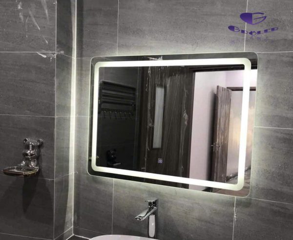 Gương led viền nghệ thuật Groler GL08