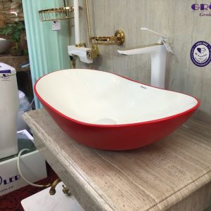 Lavabo Thuyền đỏ Nghệ Thuật Groler Gr Lnt21