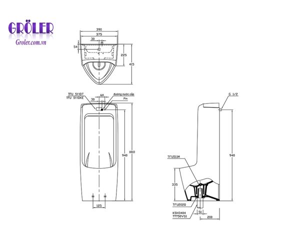 Tiểu Nam đặt Sàn Cảm ứng Gr T108