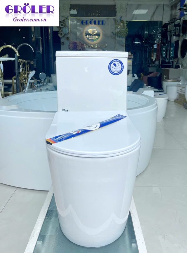 Bệt vệ sinh GROLER GR-B69V xả khỏe cao cấp