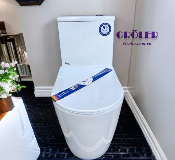 Bệt vệ sinh GROLER GR-B69V xả khỏe cao cấp