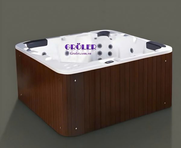 BỒN TẮM MASSAGE JACUZZI GR-BSJ803 GROLER NHẬP KHẨU
