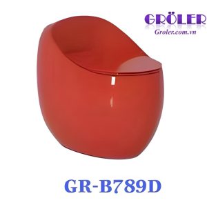 Bệt Trứng Nghệ Thuật Màu đỏ Gr B789Đ Cao Cấp Groler