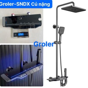 Sen Cây đồng Nhấn Led Groler Gr Sndx Màu đen Xám Cao Cấp