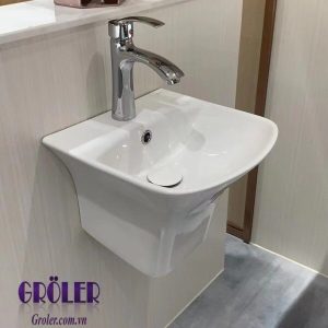 Lavabo Treo Nghệ Thuật Tròn Nhỏ Groler Gr Lc4