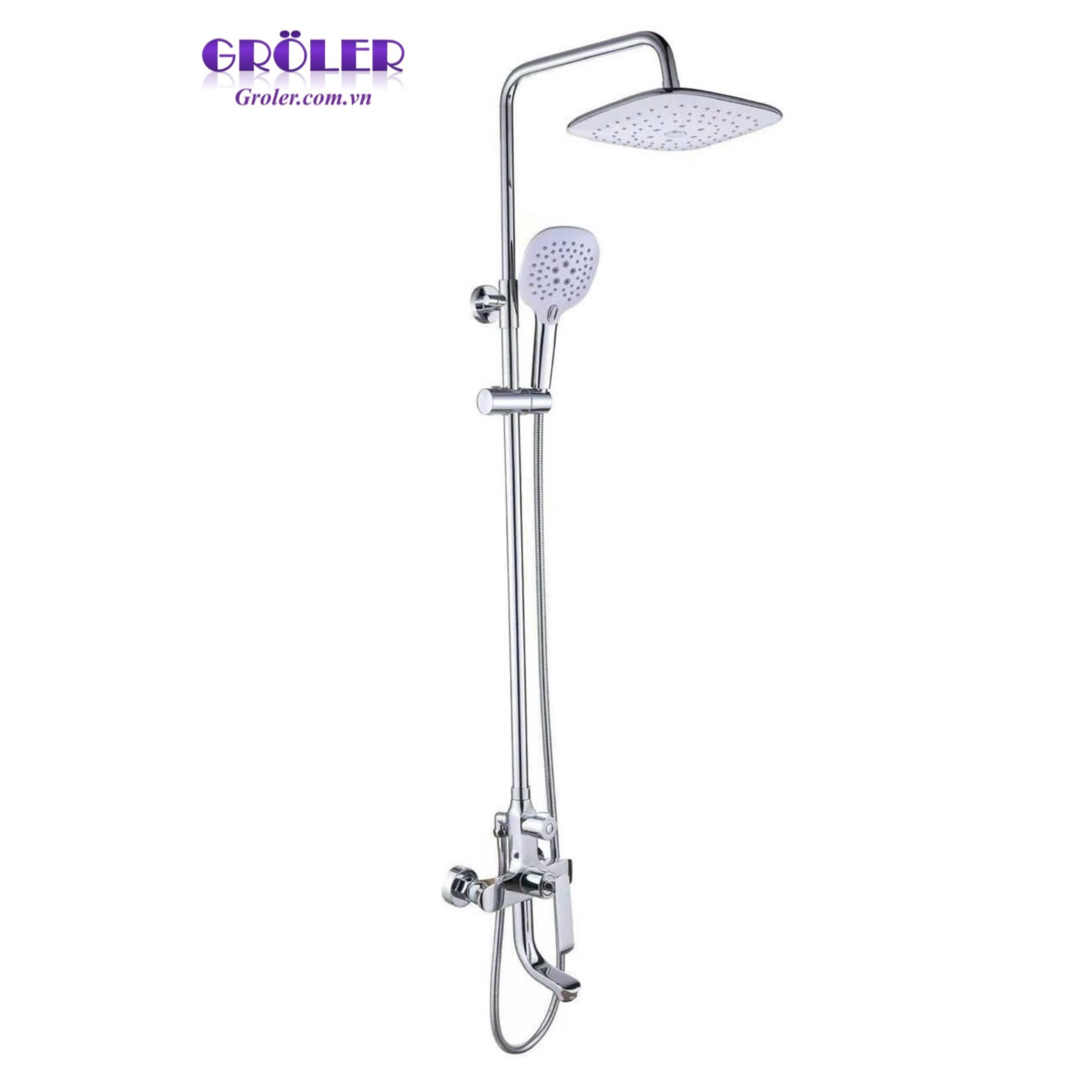 Sen Cây Tròn đồng Mạ Crom Cao Cấp Groler Gr Sdm2 Sen Cây Tròn đồng Mạ Crom Cao Cấp Groler Gr Sdm2