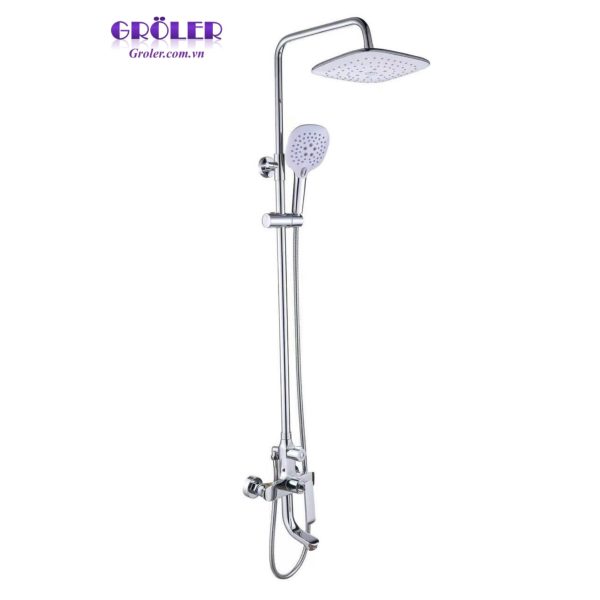 Sen Cây Tròn đồng Mạ Crom Cao Cấp Groler Gr Sdm2