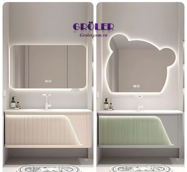 Tủ chậu lavabo GROLER GR-TC37/GR-TC38