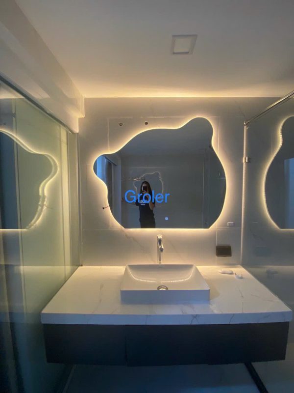 Gương đèn Led cảm ứng tai gấu GL35