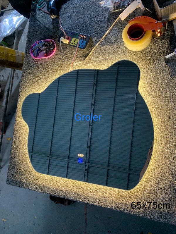 Gương đèn Led cảm ứng tai gấu GL35